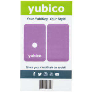 YubiStyle Cover - Purple 1
